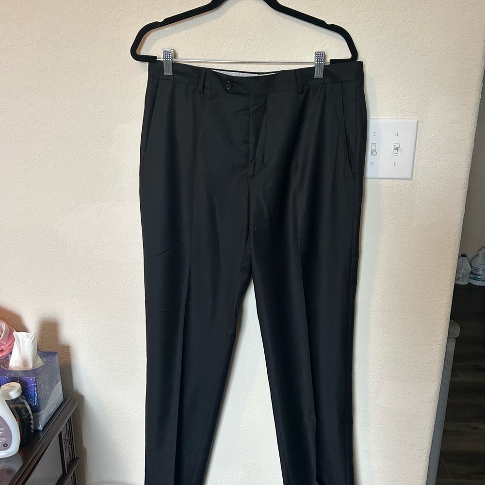 Neiman Marcus Italy- Super 130’s Four Seasons Wool Lightweight Trousers